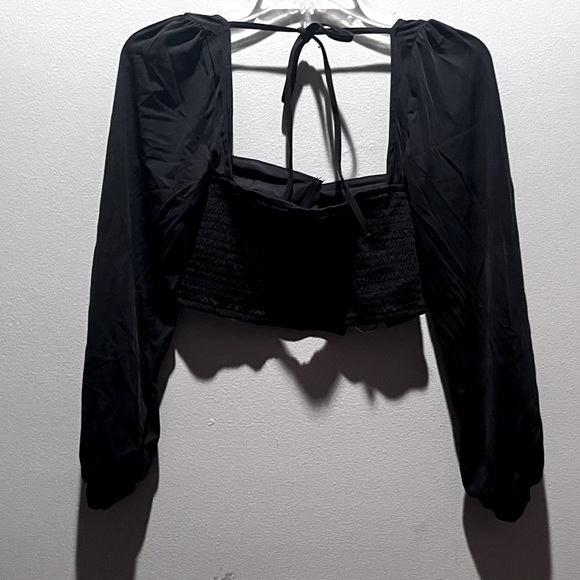 2/$60 POSTER GIRL Sexy Black Crop Top XS - Picture 4 of 5